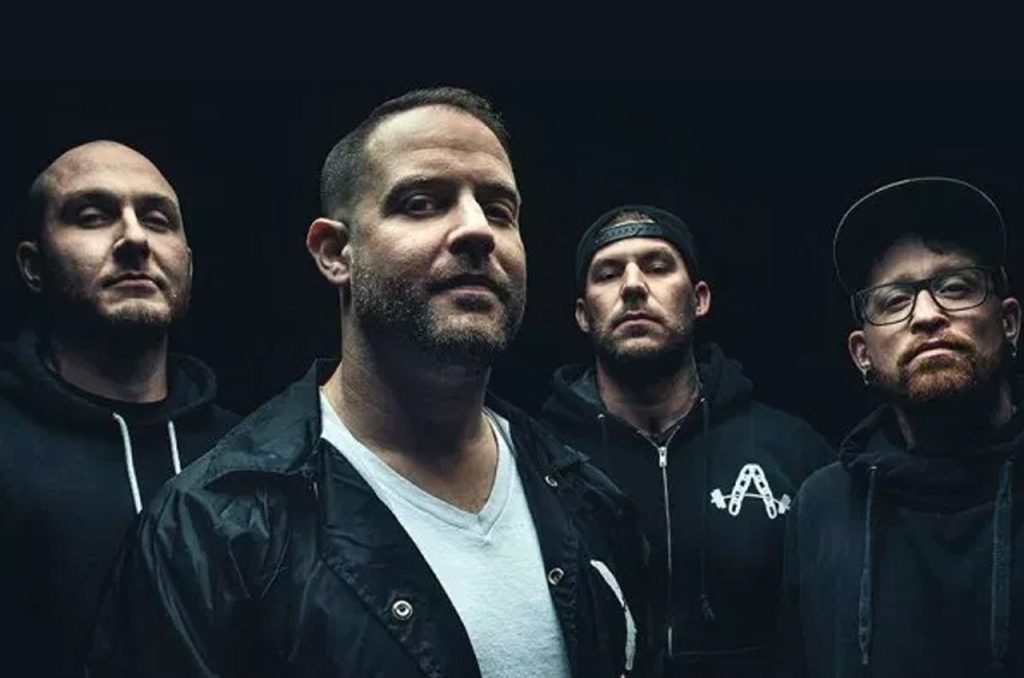Watch: BURY YOUR DEAD Close The Casket On Their Career At ‘New England Metal & Hardcore Festival’ The Mosh Network - Bury Your Dead promotional photo with frontman Mat Bruso