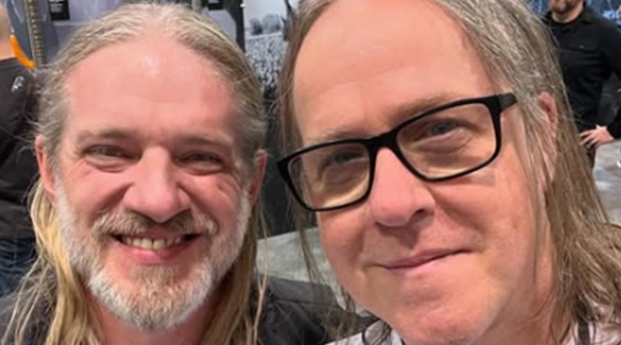 Former Fear Factory Members Burton C. Bell & Christian Olde Wolbers Reunite at NAMM