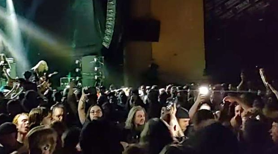 A Couple Got Married in the Pit at a CANNIBAL CORPSE Show