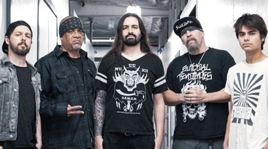 Suicidal Tendencies Unveil “Adrenaline Addict,” Marking Jay Weinberg’s Studio Debut The Mosh Network - Suicidal Tendencies promo photo 2025 featuring Jay Weinberg