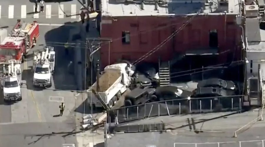 BOY HITS CAR Show Canceled After DUMP TRUCK Hits Venue