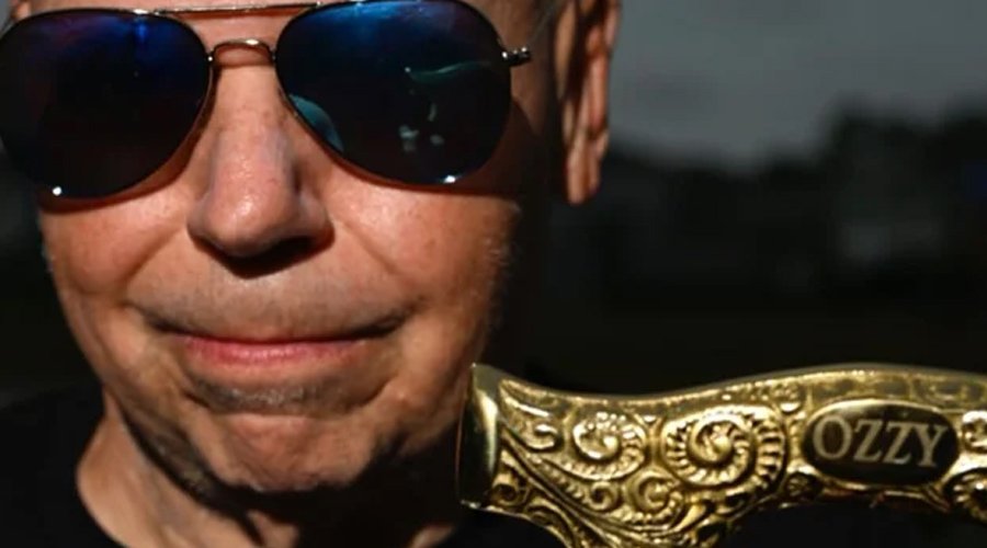 OZZY OSBOURNE Sends Custom Cane to Matt Pinfield Amid Stroke Recovery