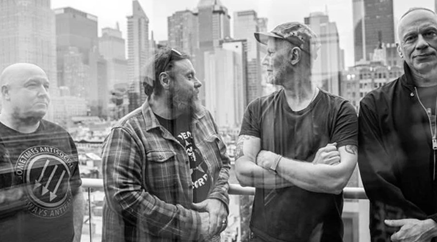 DEADGUY Announce UK Return With Four November Shows The Mosh Network - Modern black and white band promo of Deadguy, circa 2025.