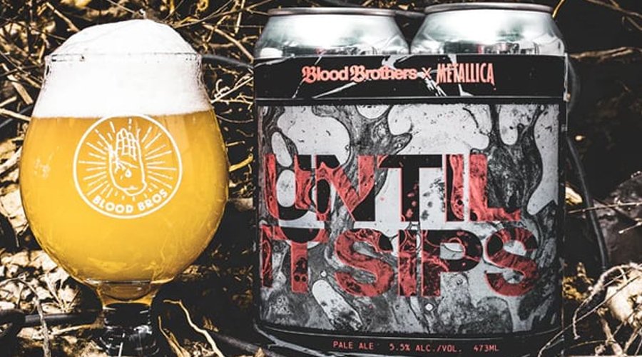 METALLICA Partner with Blood Brothers Brewing for ‘Until It Sips’ Pale Ale Inspired by “Until It Sleeps”
