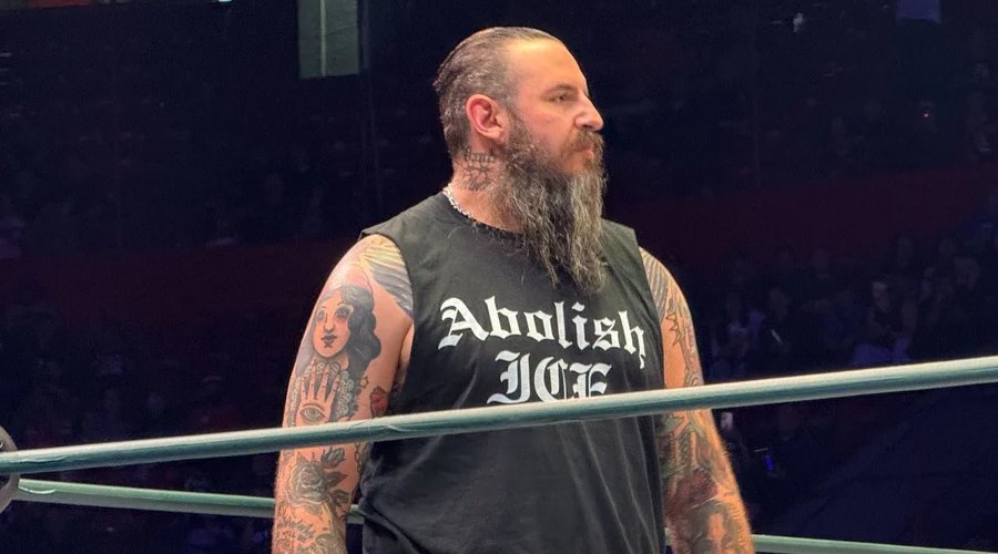 God’s Hate Vocalist And AEW Wrestler Brody King Brings Back ‘Abolish ICE’ Shirt For Fundraising The Mosh Network - God's Hate vocalist/AEW star Brody King