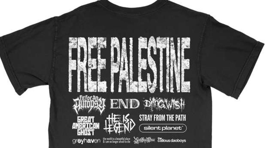 HE IS LEGEND, FIT FOR AN AUTOPSY, END, & More Unite For Gaza Relief Charity Shirt