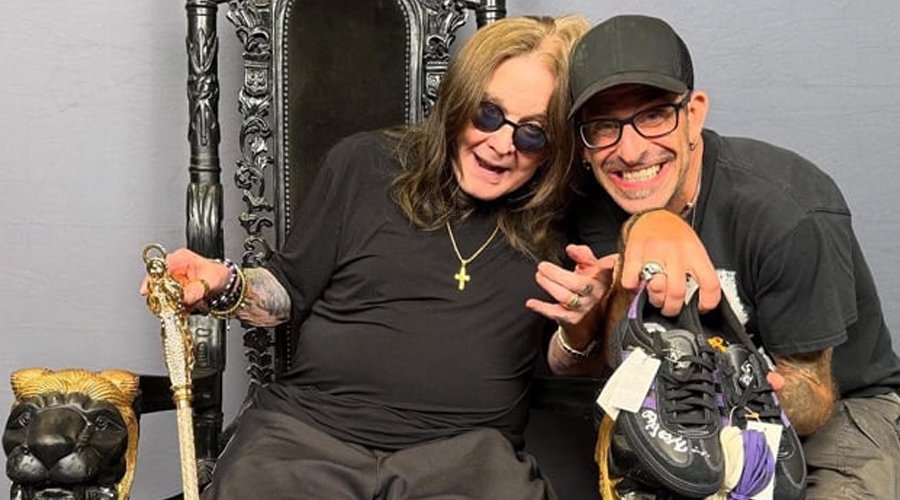 LAMB OF GOD’s Randy Blythe to Auction Autographed Custom Ozzy Osbourne Adidas Shoes to Support Osbourne’s Charities