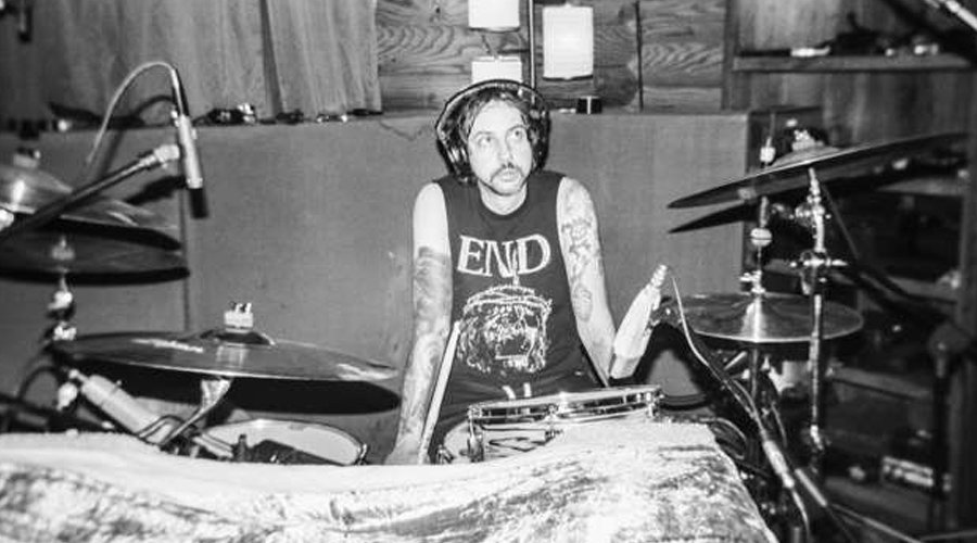 BETTER LOVERS Drummer Clayton “Goose” Holyoak Shares His Daughter Is Now in Remission The Mosh Network - Clayton Holyoak in the studio.