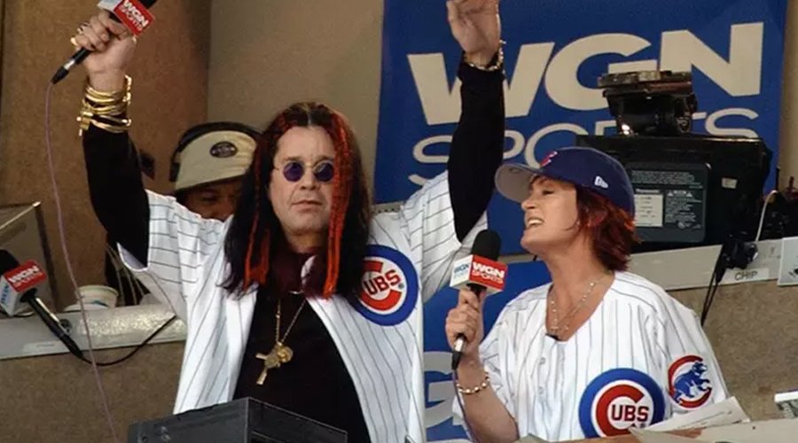 Remember When Ozzy Butchered “Take Me Out to the Ballgame” at Wrigley? Turns Out He Meant To The Mosh Network - Ozzy and Sharon Osbourne entertaining the home crowd at a Chicago Cubs game in 2003. The couple sang an iconicly akward rendition of 'Take Me Out To The Ballgame" and an annoucer close to the situation said Ozzy 'did it on purpose' to be funny.