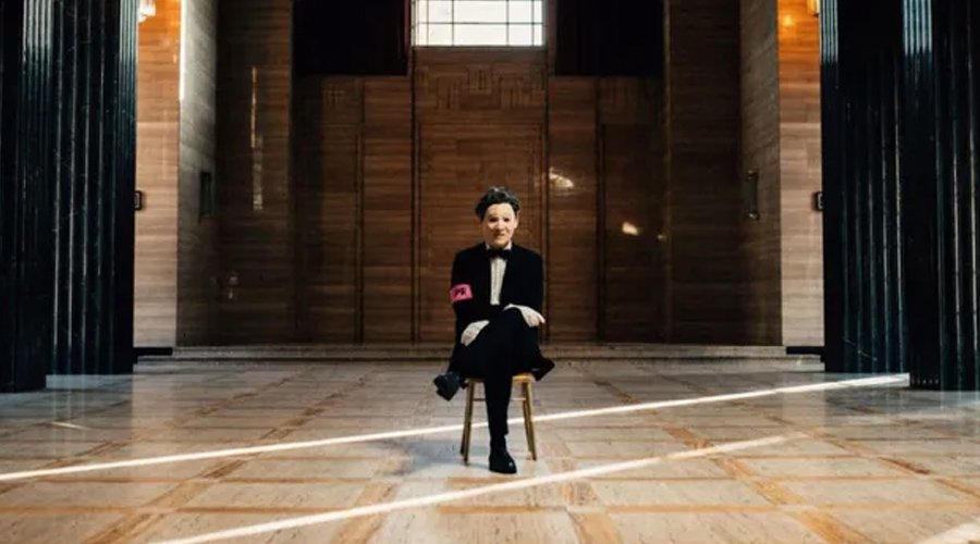 PRESIDENT Tease New Song “Angel Wings” Ahead Of North American Tour The Mosh Network - Promotional photo fo rthe masked President frontman for the first U.S. shows in LA and NYC