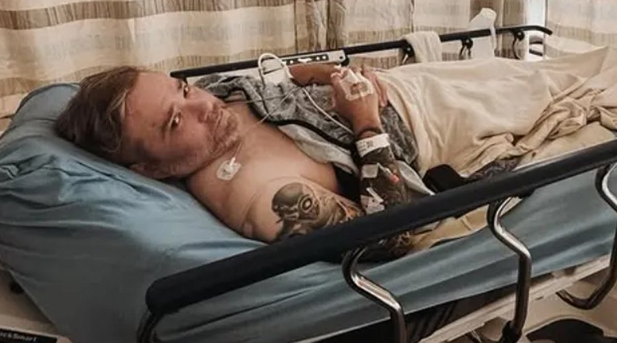SPINESHANK’s Tommy Decker Battles Through ER Visit to Play Sold-Out Whisky A Go Go Show The Mosh Network - Spineshank drummer Tommy Decker in the ER, 2025
