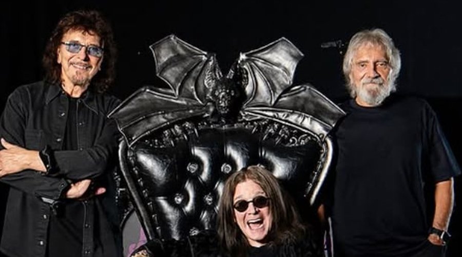 BLACK SABBATH’s Geezer Butler Reflects On Ozzy Osbourne: “If Anything, He Was The Prince Of Laughter” The Mosh Network - Black Sabbath members Tony Iommi, Ozzy Osbourne, and Geezer Butler in a promo photo for their final show.