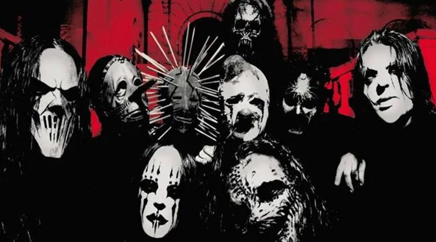 SLIPKNOT’s “Duality” Surpasses 1 Billion Streams On Spotify The Mosh Network - Slipknot band promotional photo for the Vol. 3 Subliminal Verses album cycle