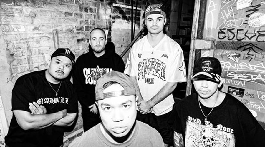 SPEED Debut New Song “AIN’T MY GAME” The Mosh Network - Speed promotional photo in black and white, 2025
