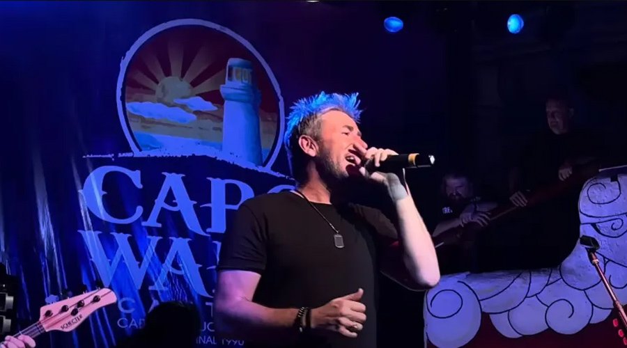 Chad Kroeger Fronts Metallica’s “Enter Sandman” at Sammy Hagar’s Birthday Bash The Mosh Network - Chad Kroeger of Nickelback performing on stage, singing and playing guitar during a live cover of Metallica’s “Enter Sandman.”