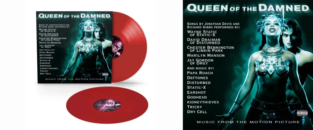 ‘QUEEN OF THE DAMNED’ Soundtrack Set For Red Vinyl Pressing In January The Mosh Network - Queen Of The Damned vinly release