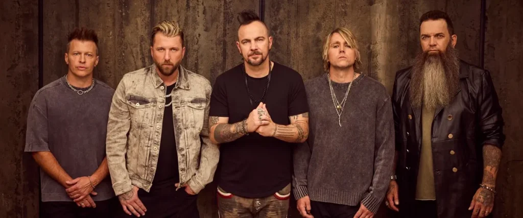 THREE DAYS GRACE Announce 2026 Alienation World Tour With I Prevail, Finger Eleven, The Funeral Portrait & More The Mosh Network - Three Day Grace band photo 2025