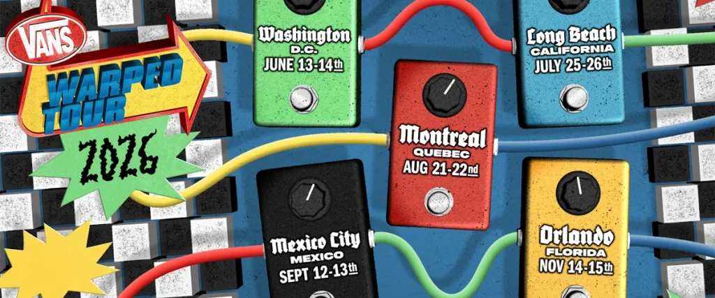 The Mosh Network - Vans Warped Tour 2026 promo