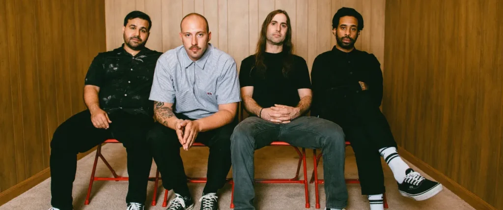 The Mosh Network - Volumes promo photo from the "Bad Habits" video shoot 2025
