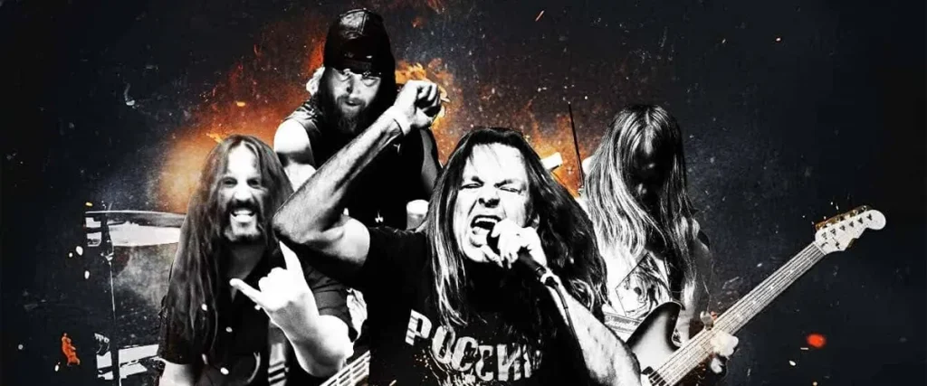 Axe Dragger Unites Veterans Of Pantera, Fu Manchu, Dark Funeral & Pentagram On Debut Release The Mosh Network - Axe Dagger promo photo 2025