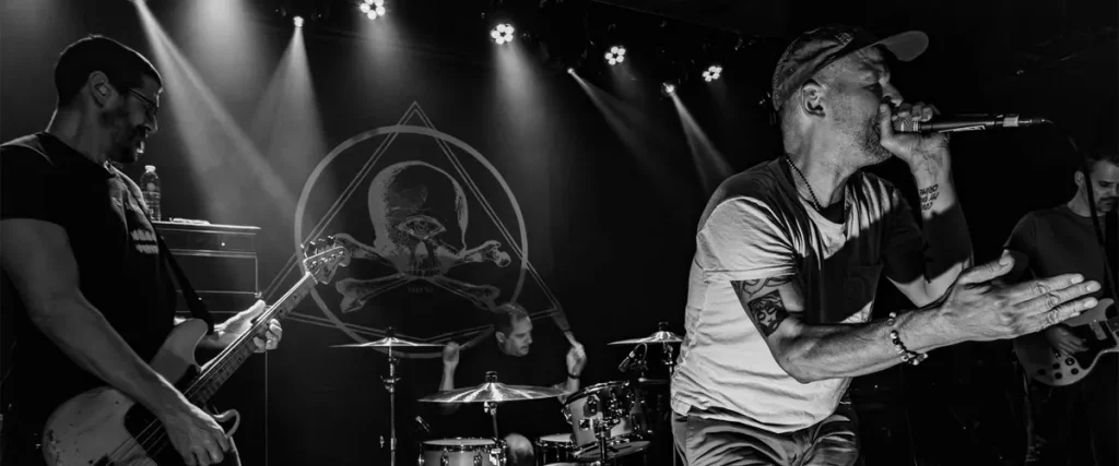 Bitter Branches (Deadguy) Debut Two New Singles From Upcoming Sophomore Album The Mosh Netowrk - Bitter Branches live shot in black and white