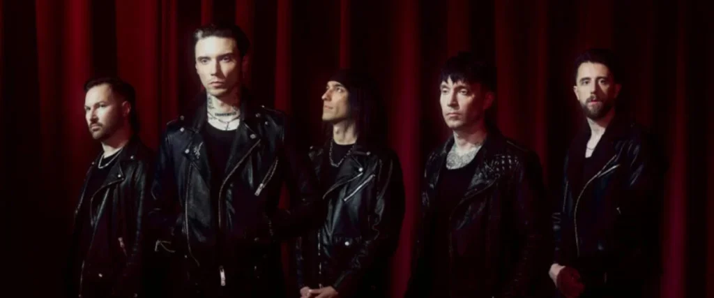 Black Veil Brides Announce Spring North American Tour With From Ashes To New, TX2 & As December Falls The Mosh Network - Black Veil Brides band promo photo 2025