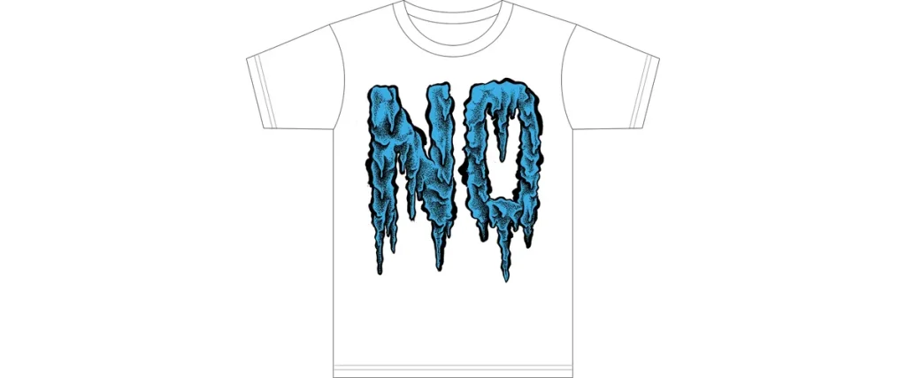 The Mosh Network - Aaron Turner's "NO ICE" shirt to raise funds for Minneapolis families during DHS raids.