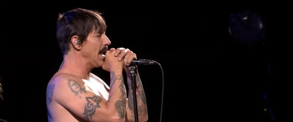 The Mosh Network - Anthony Kiedis performing live