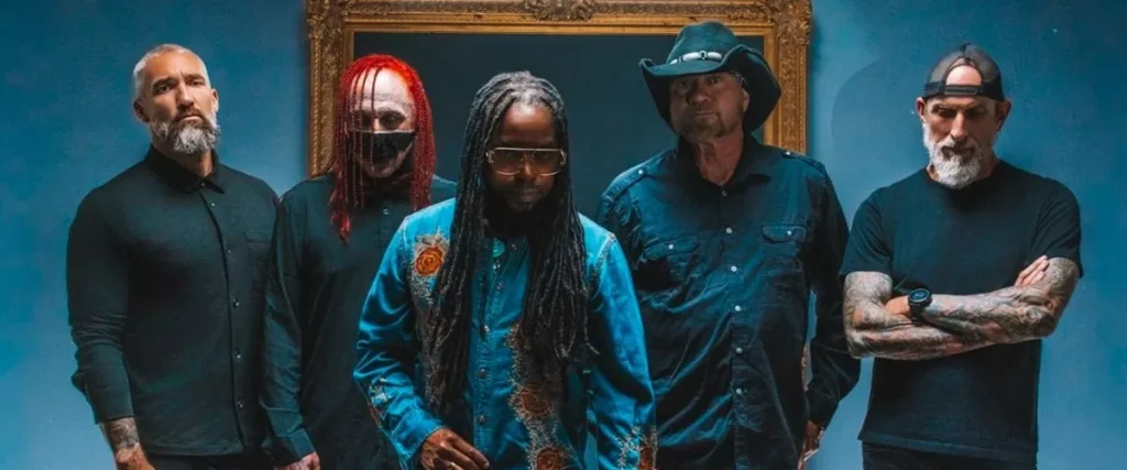 Sevendust & Theory Of A Deadman Announce Summer Co-Headlining U.S. Tour, Return To Dust Set As Support The Mosh Network - Sevendust promo photo 2026 from the 'One' album cycle