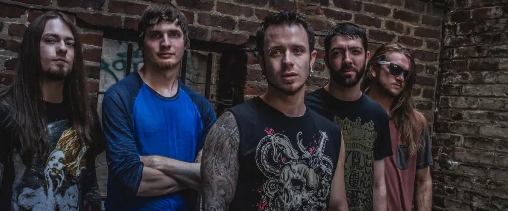 Threat Signal Premiere “The Great Tribulation” Ahead Of New Album ‘Revelations’ The Mosh Network - Threat Signal promo phoot 2026