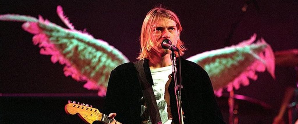 The Mosh Network - Kurt Cobain performing in Nirvana