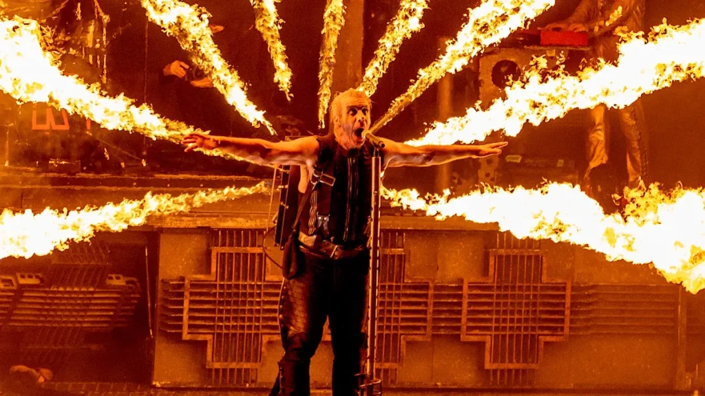 Rammstein To Display Fan Gifts Including Crocheted Dolls, Lego Builds & A Custom “Penis Flute” At Berlin Exhibition The Mosh Network - Rammstein flame thrower backpack live