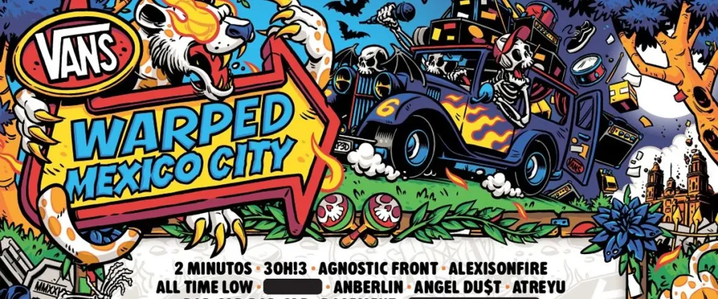 The Mosh Network - Vans Warped Tour 2026: Mexico City