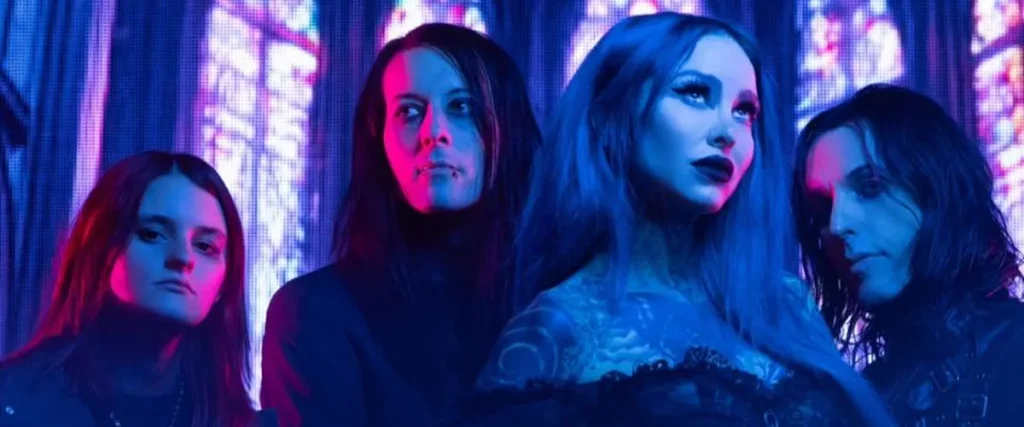 Stitched Up Heart Premiere “LOVE AND DEATH” Music Video Featuring Austin John Winkler The Mosh Network - Stitched Up Heart 2025