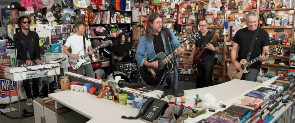 The Mosh Network - Foo Fighters on NPR Tiny Desk