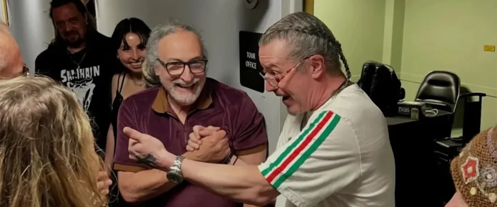Mike Patton & Mike Bordin Reunite Backstage At Recent AVTT/PTTN Show In San Francisco