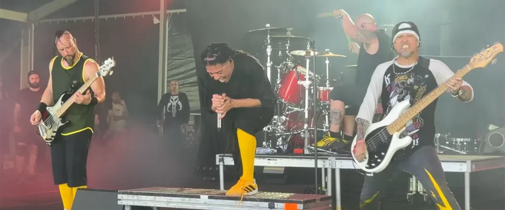 Nonpoint Rejoined By Original Bassist Ken MacMillan At 2026 ‘Welcome To Rockville’ The Mosh Network - Nonpoint joined by original bassist Ken MacMillan at Welcome To Rockville 2026