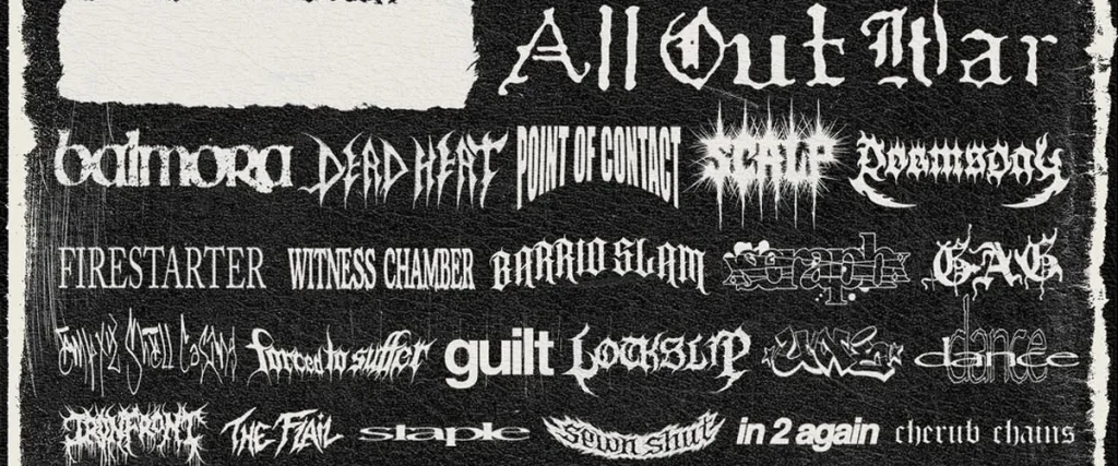 Second Lineup Announcement Made For 2026 ‘Northwest Hardcore Fest’ The Mosh Network - Northwest Hardcore Fest 2026 - no headliner
