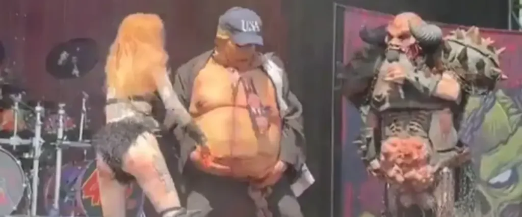 GWAR Spark Backlash After “Disemboweling” Donald Trump Effigy at Washington, DC Warped Tour Stop The Mosh Netork - GWAR disemboweling "Donald Trump" at Warped Tour: DC 2026