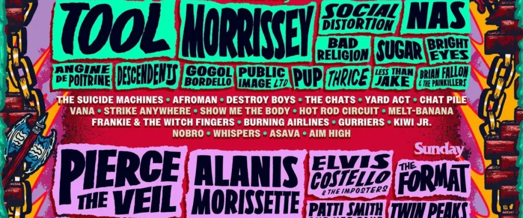 Daily Lineups Revealed For 2026 Riot Fest The Mosh Network - Riot Fest 2026