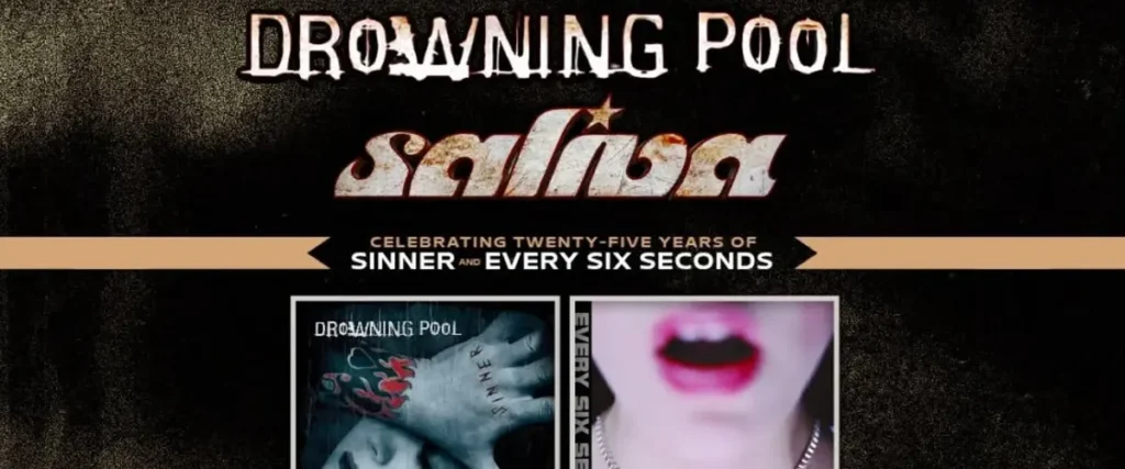 The Mosh Network - Drowning Pool / Saliva tour 2026