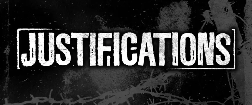 Justifications Featuring The Red Chord Members Announce First Live Show The Mosh Network - Justification logo