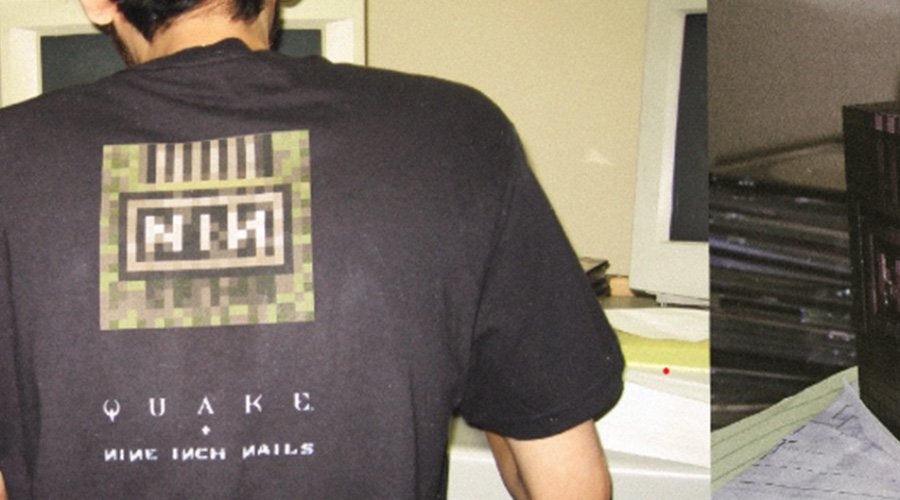 Nine Inch Nails Mark 30 Years Of ‘Quake’ With Anniversary Merchandise Collection The Mosh Network - Nine Inch Nails x Quake