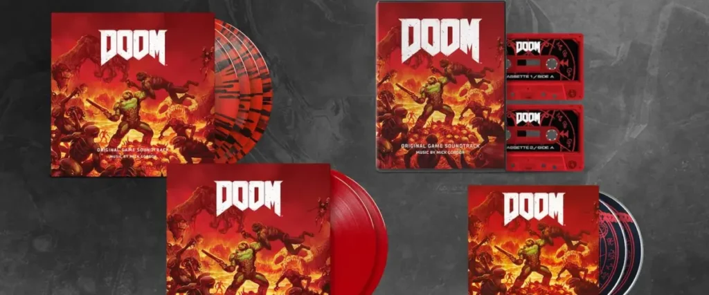 Mick Gordon’s ‘DOOM’ Soundtrack Getting Expanded 10th Anniversary Physical Release The Mosh Network - Doom Soundtrack pressings