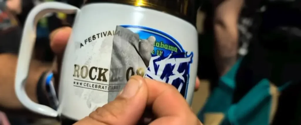 Furnace Fest Mugs Reportedly Reused From Rock The Country Merchandise The Mosh Network - Furnace Fest mug