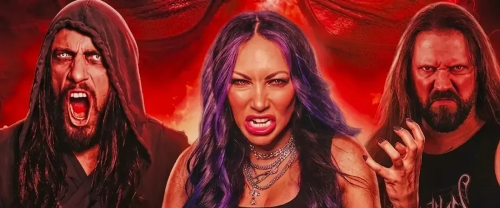 Kaosis Recruit Carla Harvey And Mike Hrubovcak For “Goremageddon” Video From ‘Deathgasm 2’ The Mosh Network - Kaosis with Carla Harvey