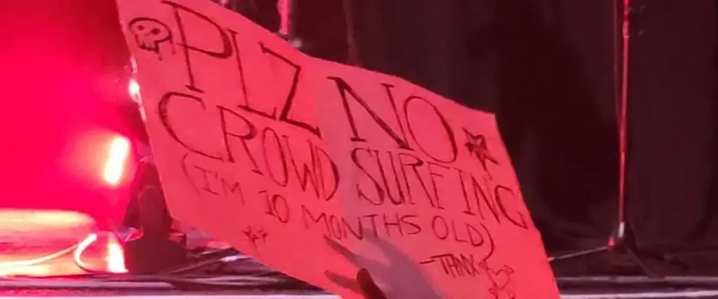 Sleeping With Sirens Fan Faces Backlash Over Bringing 10-Month-Old To Concert The Mosh Network - Sleeping With Sirens fan in with 10 month year old baby at show 2026
